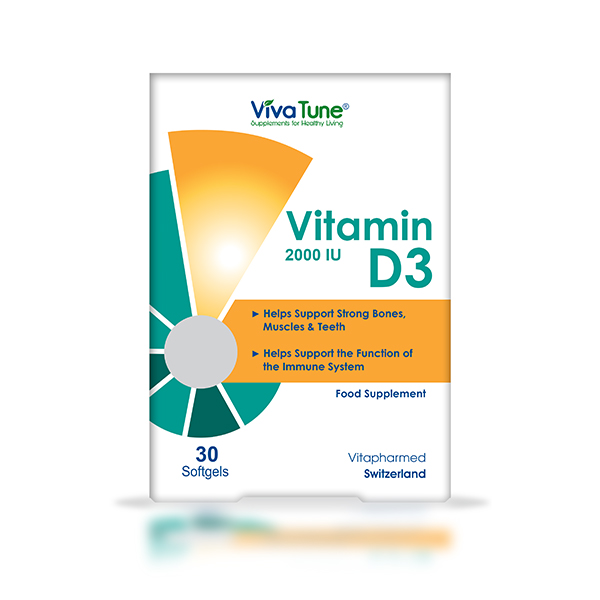 Vitamin D3 2000 IU Vita Pharmed SA. Switzerland